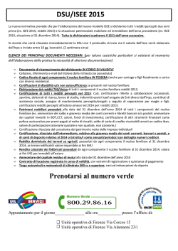 ISEE 2015 - uil toscana