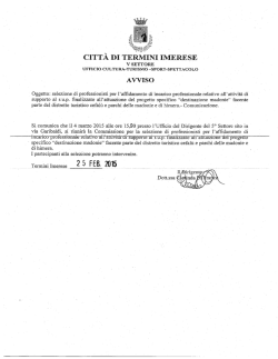 CITTÀ DI TERMINI IMERESE - Comune di Termini Imerese