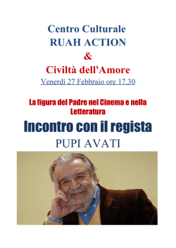 La figura del padre nel cinema e nella letteratura