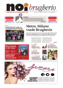 Metro, Milano vuole Brugherio