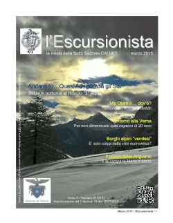 marzo 2015 - unione escursionisti torino