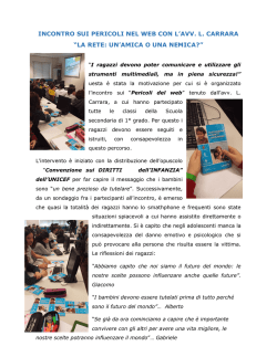 i pensieri dei ragazzi