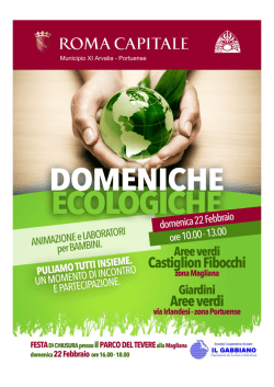 Domenica ecologica
