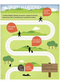 Gruppi di cammino - Comune di Olgiate Comasco