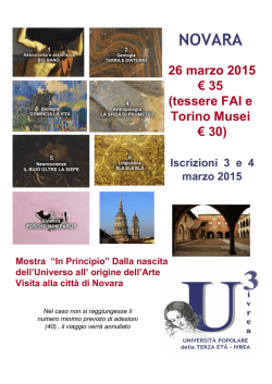 NOVARA - Uni3 Ivrea