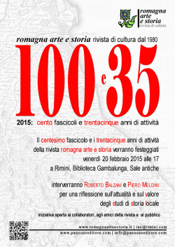 Locandina invito - romagna arte e storia
