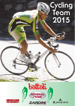 Cycling Team 2015 - Mantovani General Store