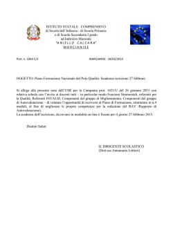 in particolar modo Funzioni Strumentali, referenti