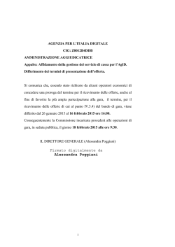 Differimento termini