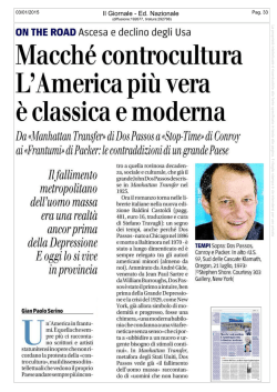 Il Giornale 03/01/2015