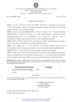 allegati - Ufficio Scolastico Regionale per la Puglia