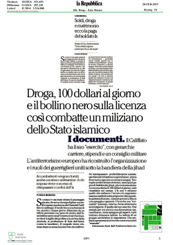 Droga, 100 dollari al giorno e il bollino nero sulla licenza. Cos&igrave;