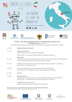 Programma - Smart Start