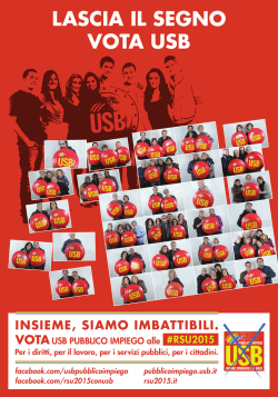 INSIEME, SIAMO IMBATTIBILI.