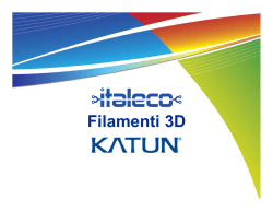 Filamenti 3D Katun