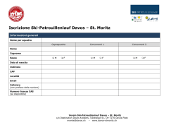 Iscrizione Ski-Patrouillenlauf Davos &ndash; St. Moritz