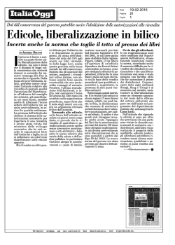 Edicole, liberalizzazione in bilico