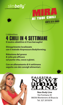 dimagrimento localizzato