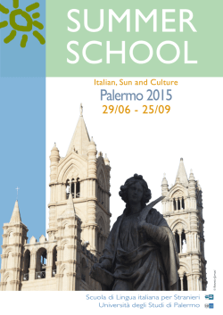 italiano - Universit&agrave; di Palermo