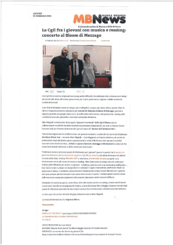 rassegna stampa