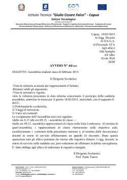 Istituto Tecnico “Giulio Cesare Falco” - Capua