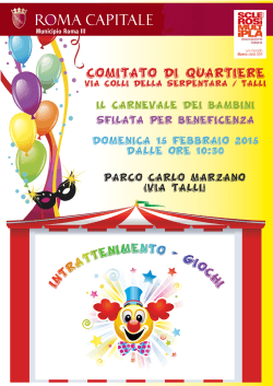 Il carnevale dei bambini