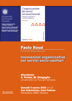 Paolo Rossi - Università Ca