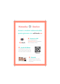 Invito - Natasha & Enrico