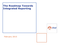The Roadmap Towards The Roadmap Towards Integrated Reporting