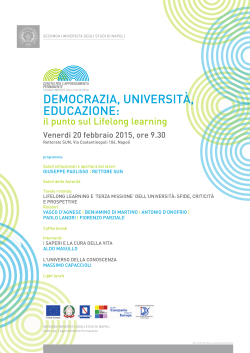 locandina A3_format - Seconda Università degli Studi di Napoli