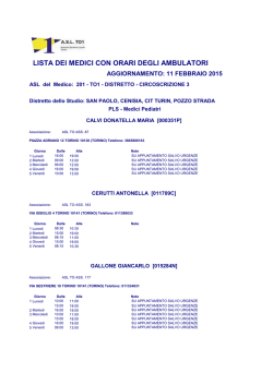 distretto 3