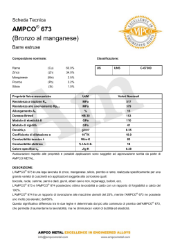 AMPCO® 673 (Bronzo al manganese)