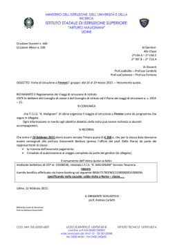 Fienze 1&deg; gruppo