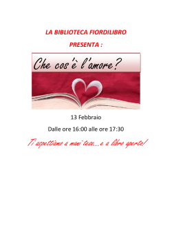 Che cos`è l`amore?