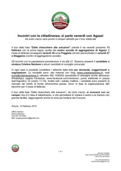 incontri febbraio - Maria Cristina Nardone