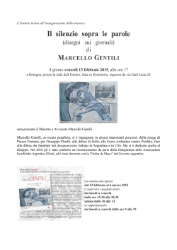 Invito mostra Gentili 13 II 2015