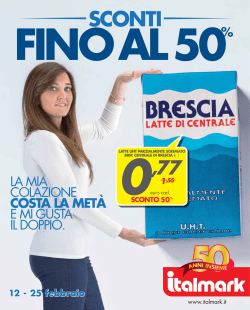 sconti fino al 50%