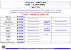 Prospetto Spareggi 2014-15