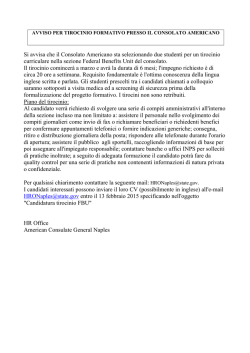 Tutte le informazioni