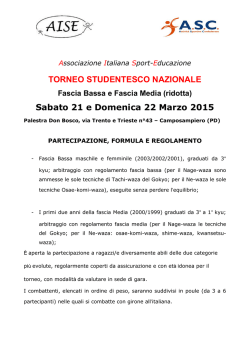 Programma - Sport educazione
