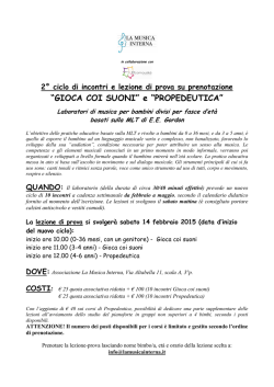 guarda il volantino!