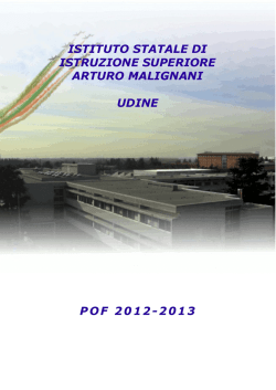 ISTITUTO STATALE DI ISTRUZIONE SUPERIORE