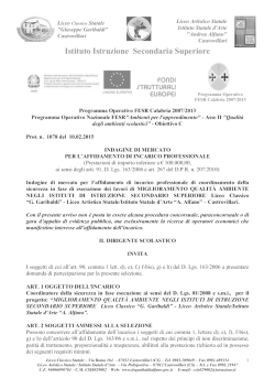 Indagine di Mercato CSE