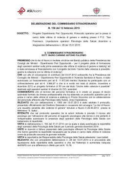 Deliberazione n. 158 del 13 febbraio 2015 [file]