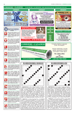 PSYCHICDiana - Corriere Canadese