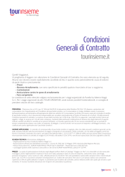 Condizioni Generali di Contratto