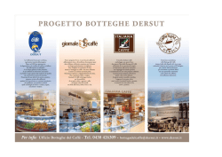 progetto botteghe dersut