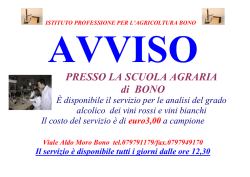 istituto professione per l`agricoltura bono