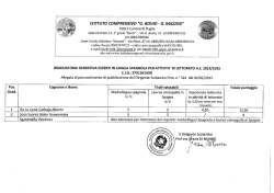 grad def lettorato spagnolo - Istituto Comprensivo Bovio