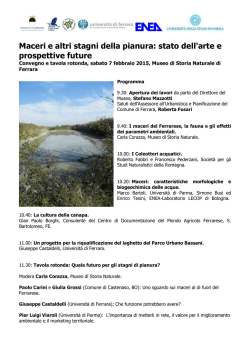 Scarica PROGRAMMA - Fondazione Navarra